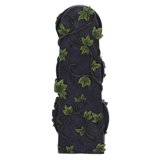 AGED PENTAGRAM INCENSE STICK HOLDER 20.5cm