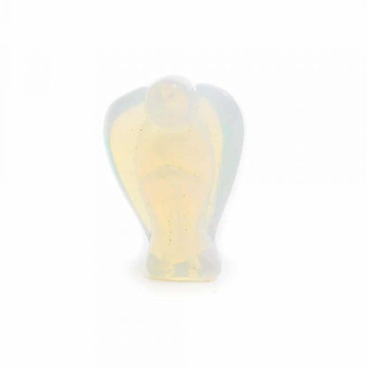 MINI OPALITE GEMSTONE ANGEL 20 mm - Spiritual Healing & Protection - Spirit And Shadow