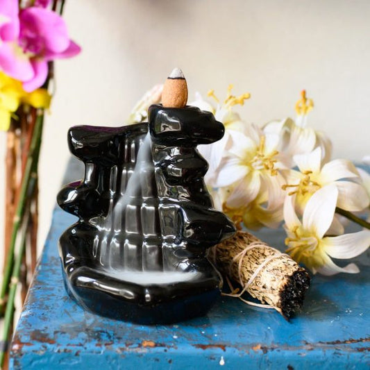 BACKFLOW WATERFALL INCENSE BURNER - Spirit And Shadow