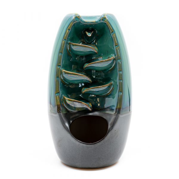 BACKFLOW INCENSE BURNER CASCADE WATERFALL PORCELAIN - Spirit And Shadow