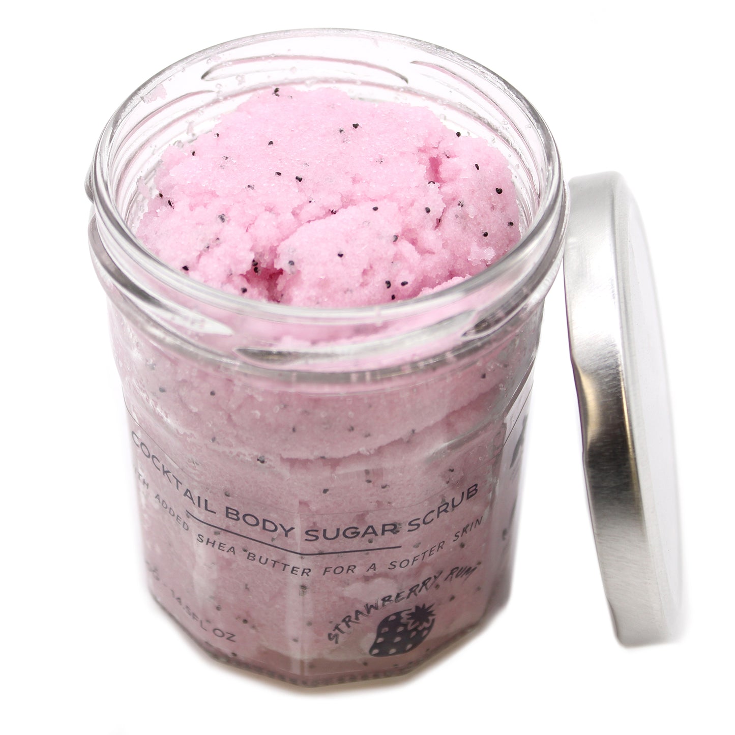 STRAWBERRY RUM SUGAR BODY SCRUB 300g - Spirit And Shadow
