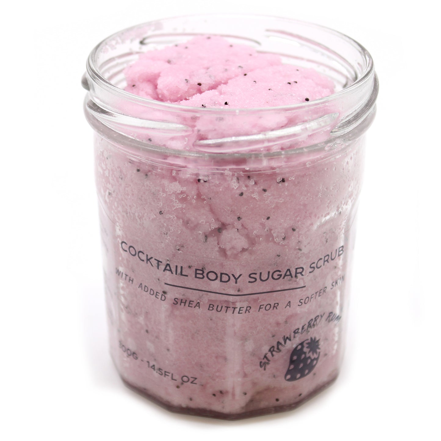 STRAWBERRY RUM SUGAR BODY SCRUB 300g - Spirit And Shadow