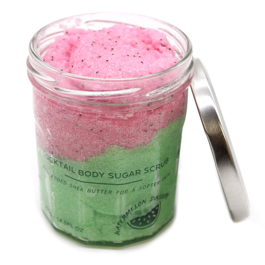 WATERMELON DAIQUIRI SUGAR BODY SCRUB – 300g | Exfoliate & Nourish - Spirit And Shadow