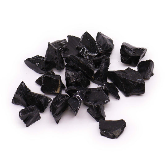 BLACK OBSIDIAN RAW CRYSTAL - Spirit And Shadow