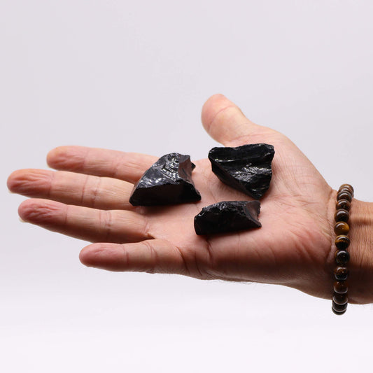 BLACK OBSIDIAN RAW CRYSTAL - Spirit And Shadow