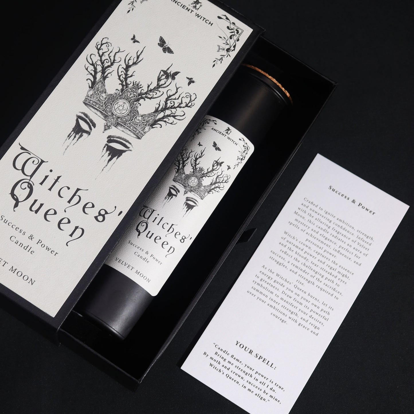 WITCHES' QUEEN - Success & Power Spell Candle