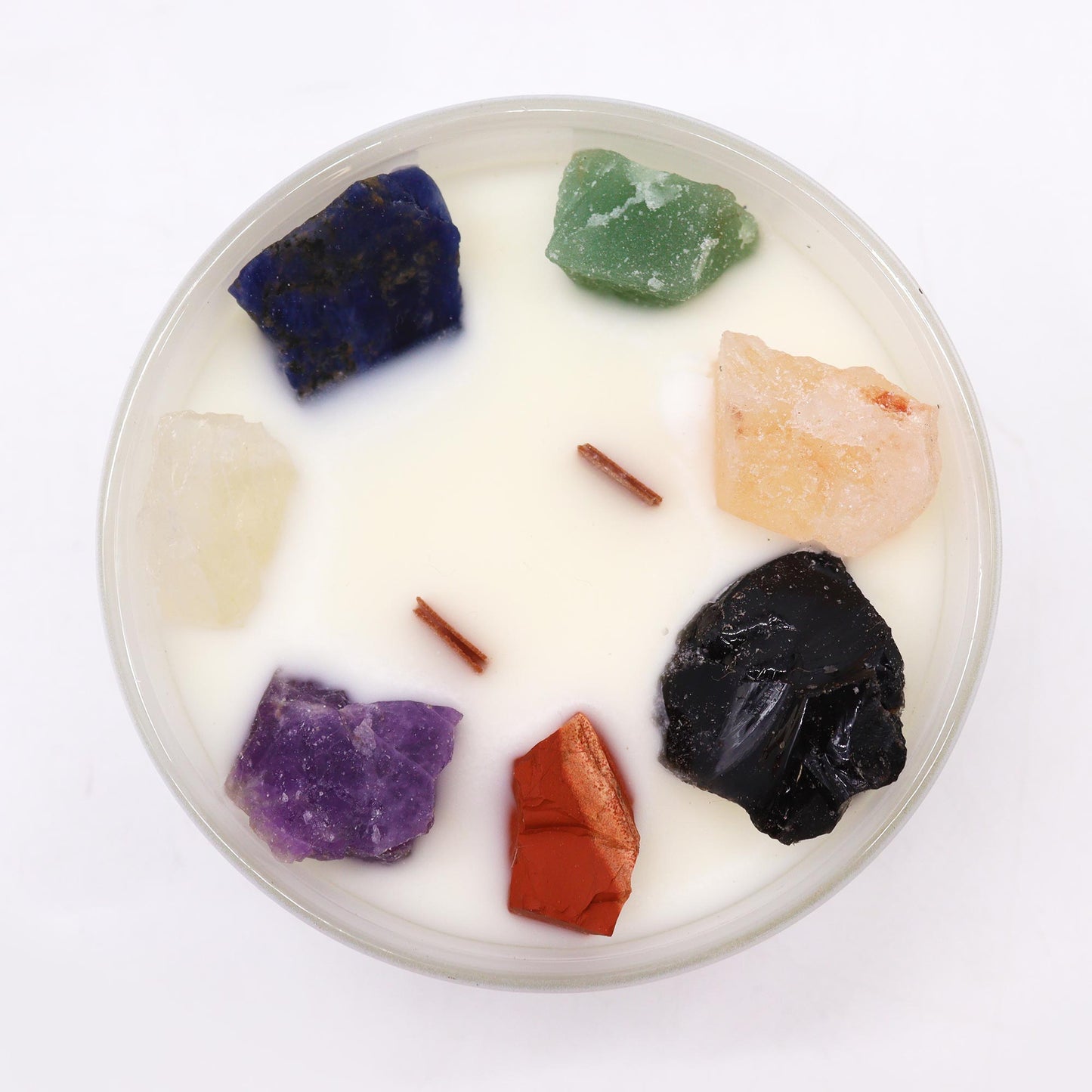 CHAKRA CRYSTAL CANDLE - Spirit And Shadow