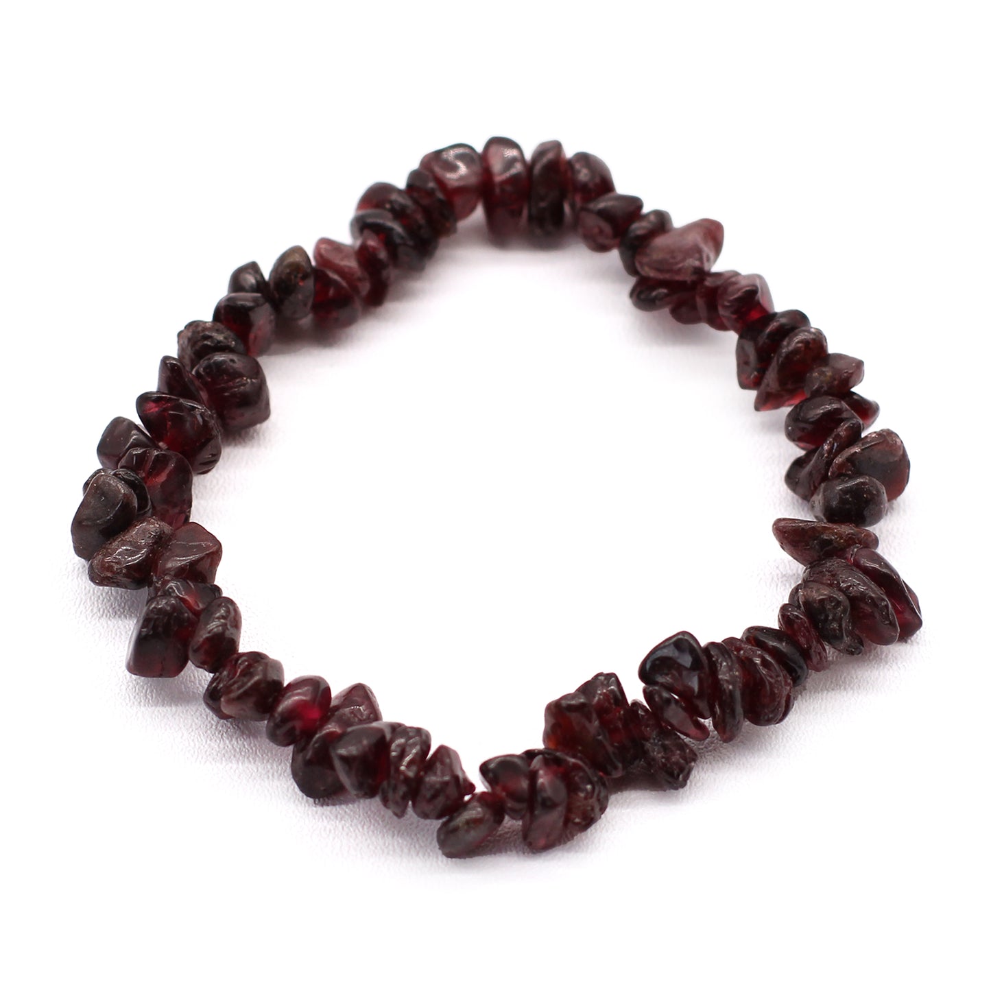 BLOOD GARNET CHIPSTONE BRACELET – Vitality & Passion - Spirit And Shadow