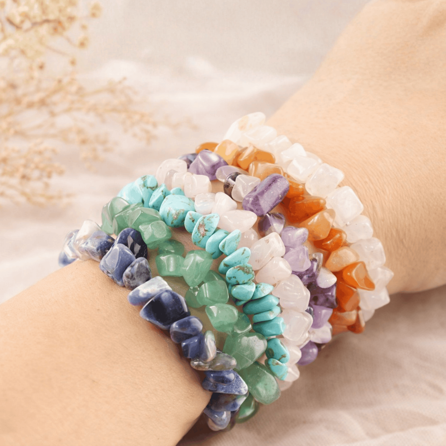 TIGER EYE CHIPSTONE BRACELET – Protection, Confidence & Focus