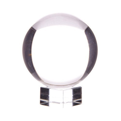 CRYSTAL BALL WITH STAND 8CM – Scrying, Divination & Spiritual Connection - Spirit And Shadow