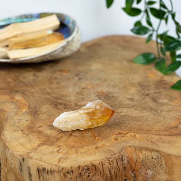 RAW CITRINE POINT - Spirit And Shadow