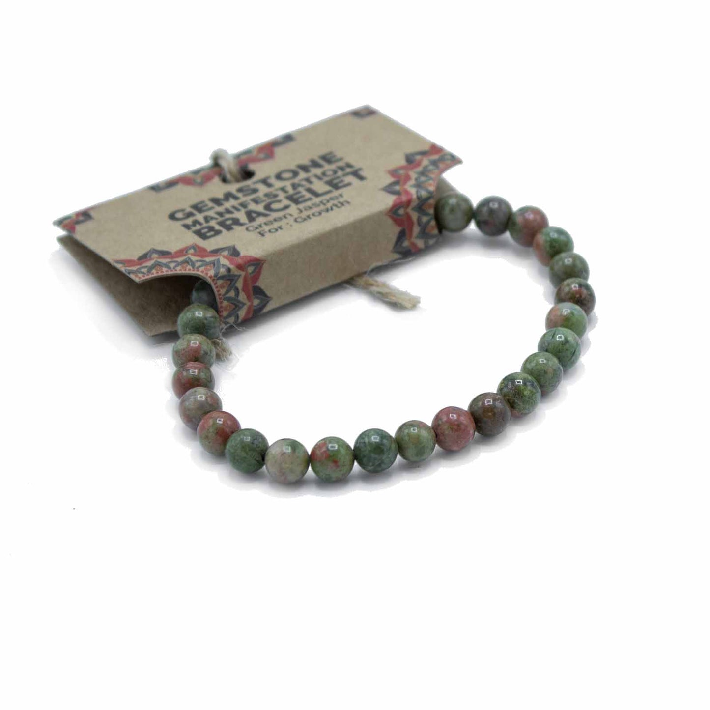 GREEN JASPER MANIFESTATION BRACELET – Growth - Spirit And Shadow