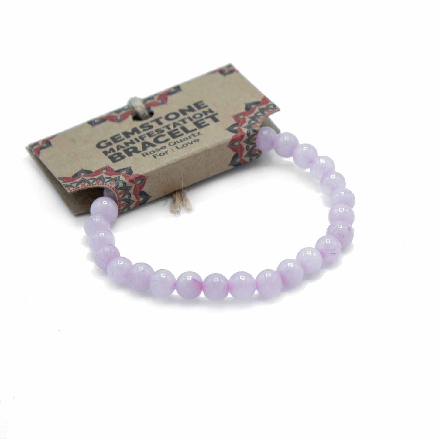 ROSE QUARTZ MANIFESTATION BRACELET – Attract Love & Compassion - Spirit And Shadow