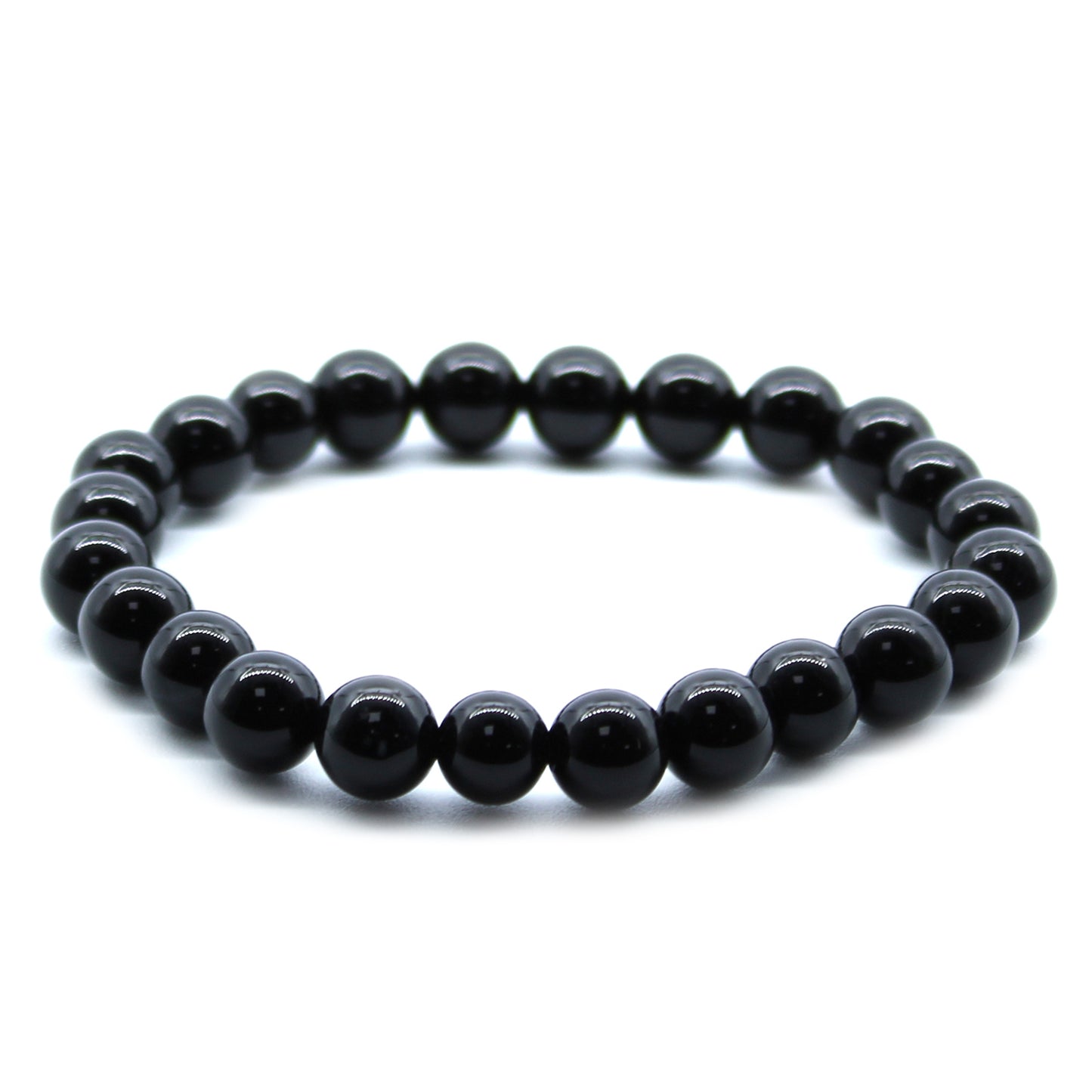 BLACK AGATE POWER BRACELET - Strength And Protection - Spirit And Shadow
