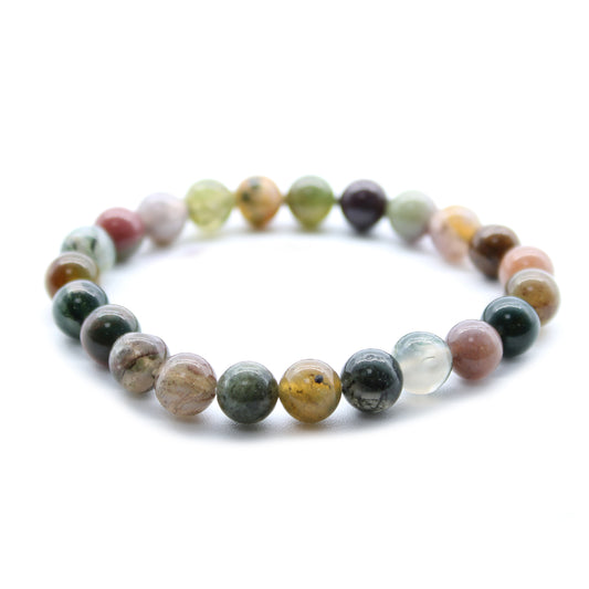 MOSS AGATE POWER BRACELET - Spirit And Shadow