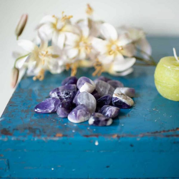 AMETHYST TUMBLESTONES – Spiritual Awakening & Calming Crystal - Spirit And Shadow