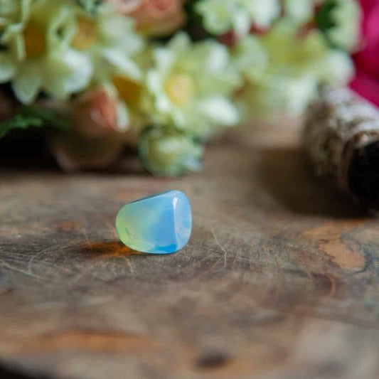 TUMBLED OPALITE STONE - Calming & Balancing Crystal - Spirit And Shadow