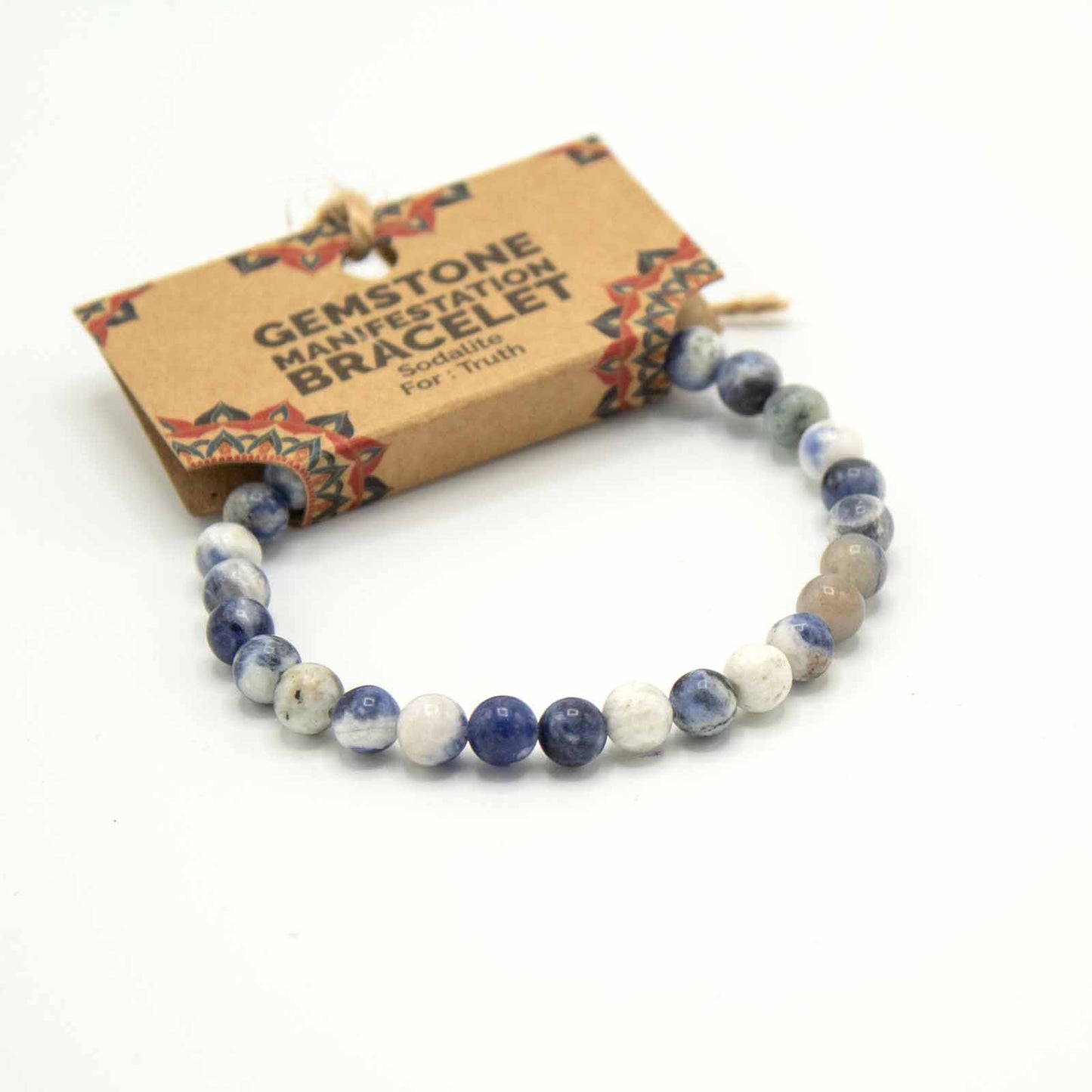 SODALITE MANIFESTATION BRACELET – Truth & Clarity - Spirit And Shadow