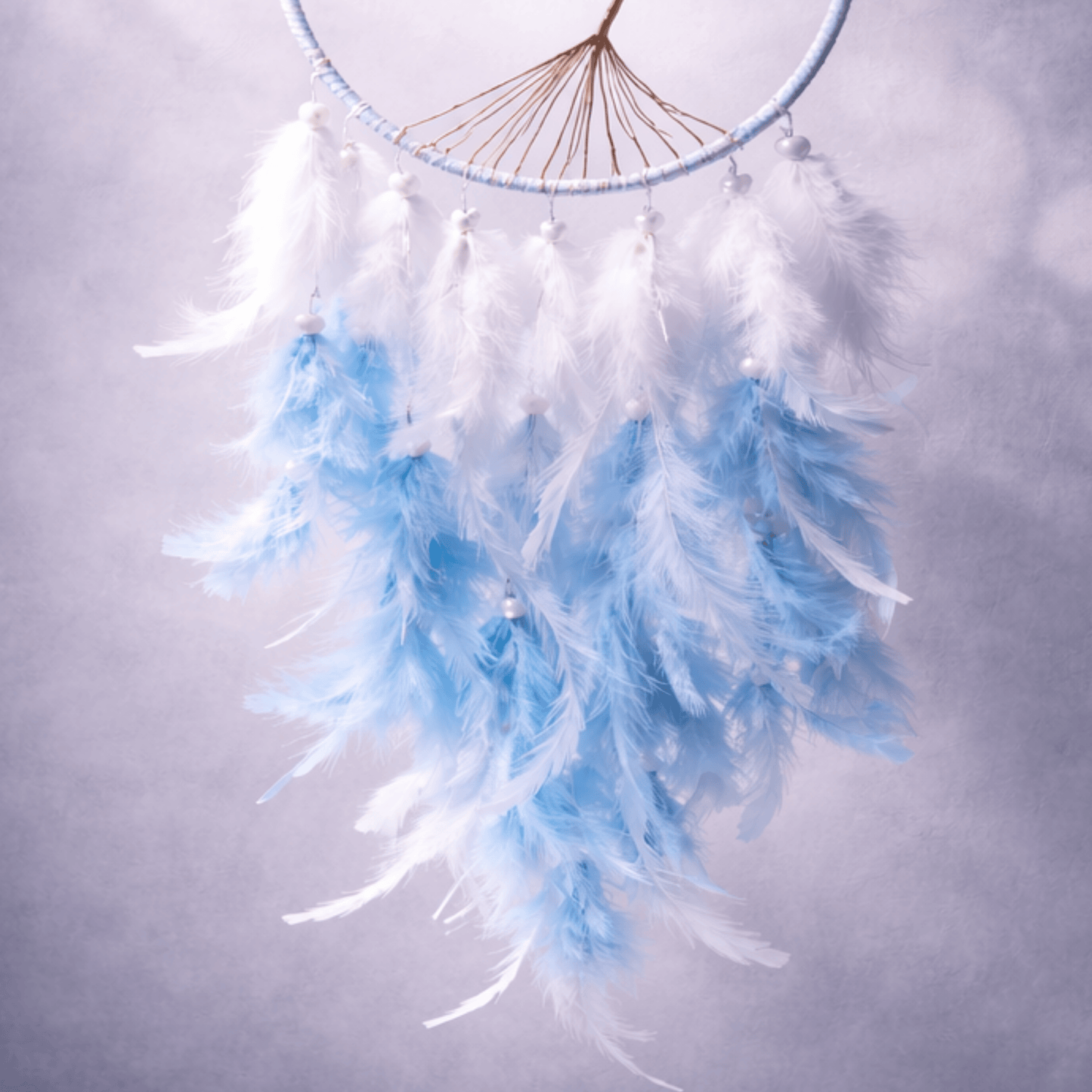 WHITE JADE TREE OF LIFE DREAMCATCHER – Calm & Protection 60cm