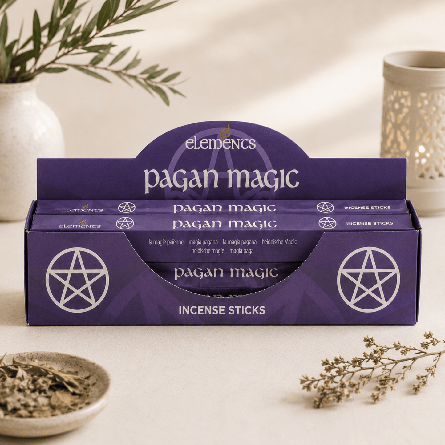 ELEMENTS PAGAN MAGIC INCENSE STICKS