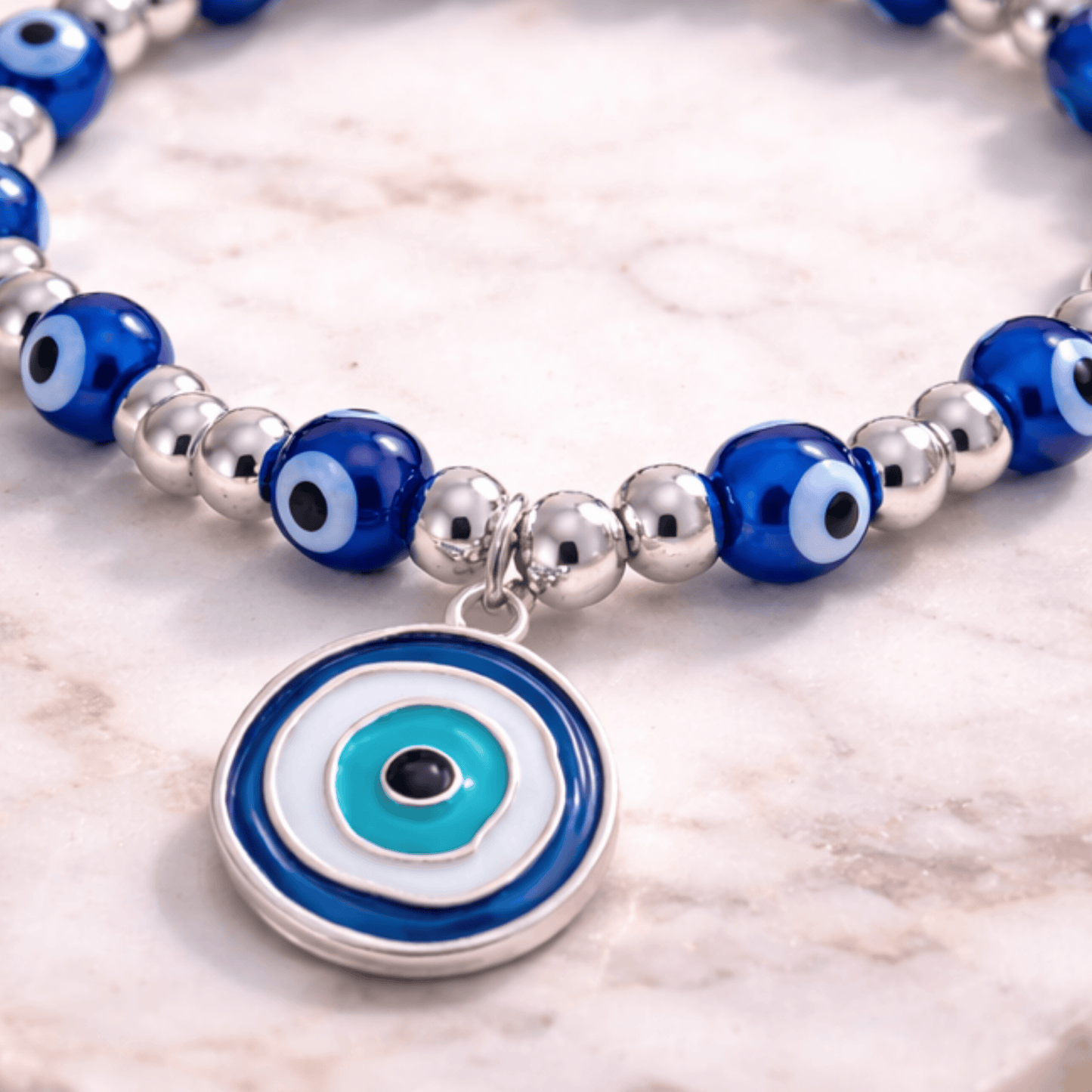 BRACELET EVIL EYE 17 cm – Protective Nazar Boncuğu Jewellery