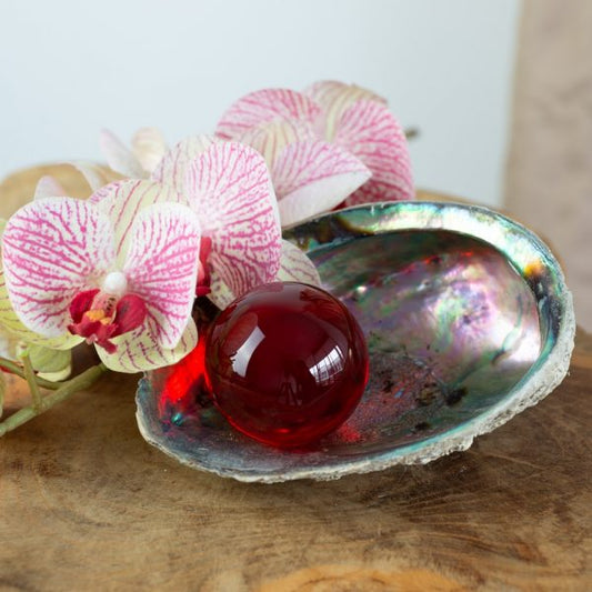 FENG SHUI CRYSTAL BALL – 1st CHAKRA (ROOT) for Grounding & Stability - Spirit And Shadow