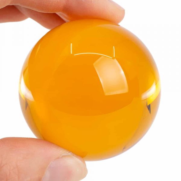 FENG SHUI CRYSTAL BALL – 2nd CHAKRA (SACRAL) Energy Balancing Sphere - Spirit And Shadow