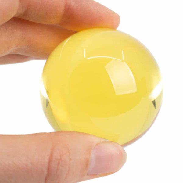 FENG SHUI CRYSTAL BALL - 3rd CHAKRA (SOLAR PLEXUS) - Spirit And Shadow