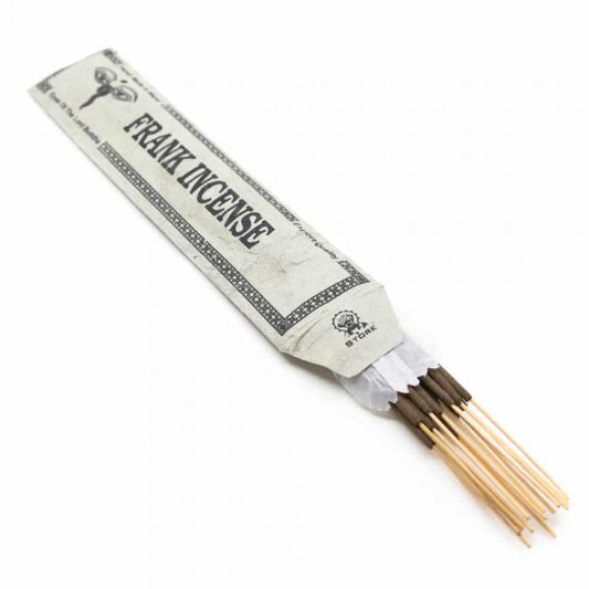 TIBETAN FRANKINCENSE INCENSE STICKS – Handmade Natural Aroma for Meditation 15 Sticks - Spirit And Shadow