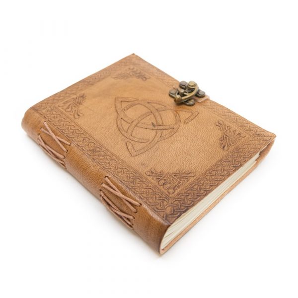 ENDLESS KNOT HANDMADE LEATHER JOURNAL/NOTEBOOK - Spirit And Shadow