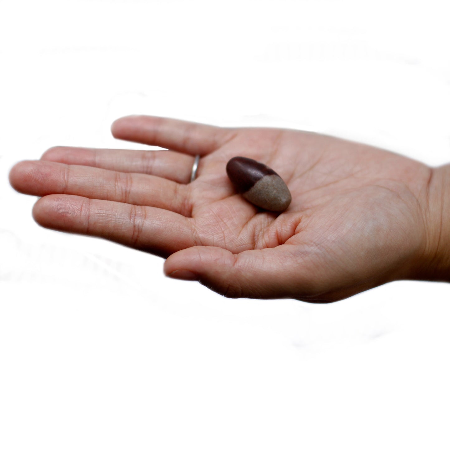 SHIVA LINGAM STONES – One Inch Sacred Stone of Balance & Energy (Set of 3 Stones) Prosperity - Spirit And Shadow