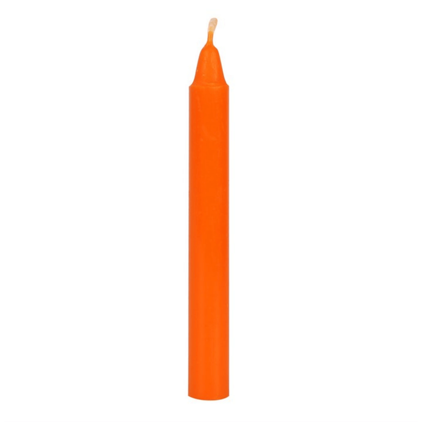 CONFIDENCE SPELL CANDLES -ORANGE RITUAL CANDLES