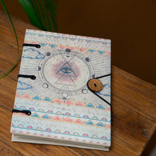 HANDMADE ALL SEEING EYE NOTEBOOK - Spirit And Shadow