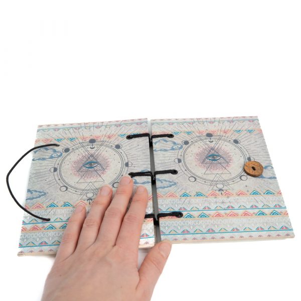 HANDMADE ALL SEEING EYE NOTEBOOK - Spirit And Shadow