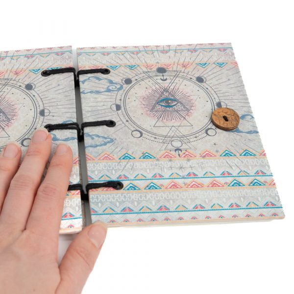 HANDMADE ALL SEEING EYE NOTEBOOK - Spirit And Shadow