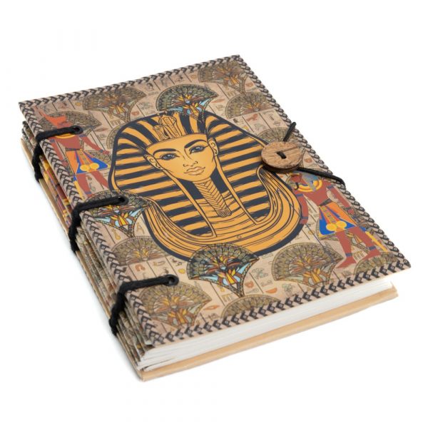 HANDMADE PHARAOH MASK NOTEBOOK - Spirit And Shadow