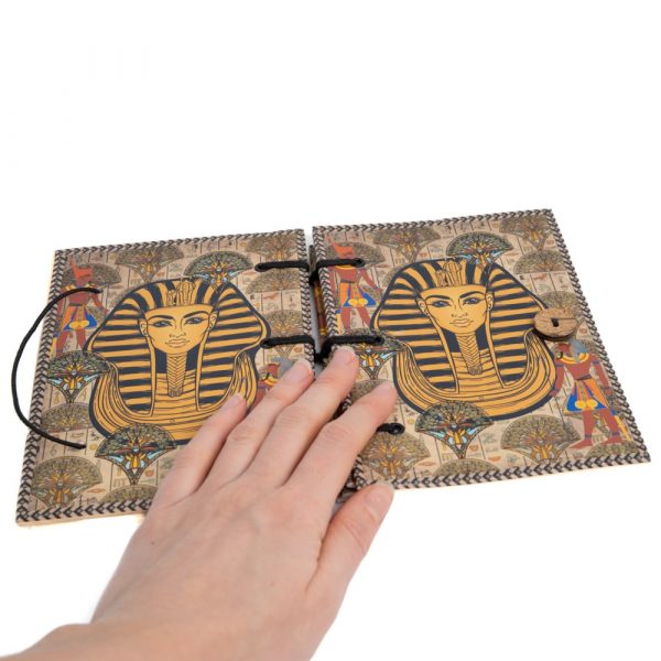 HANDMADE PHARAOH MASK NOTEBOOK - Spirit And Shadow