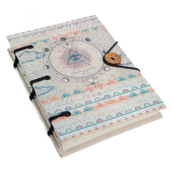 HANDMADE ALL SEEING EYE NOTEBOOK - Spirit And Shadow