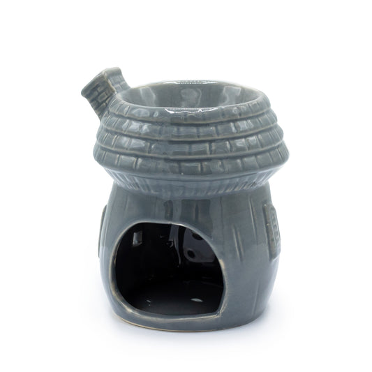 MUSHROOM HOUSE OIL BURNER - Grey - Spirit And Shadow
