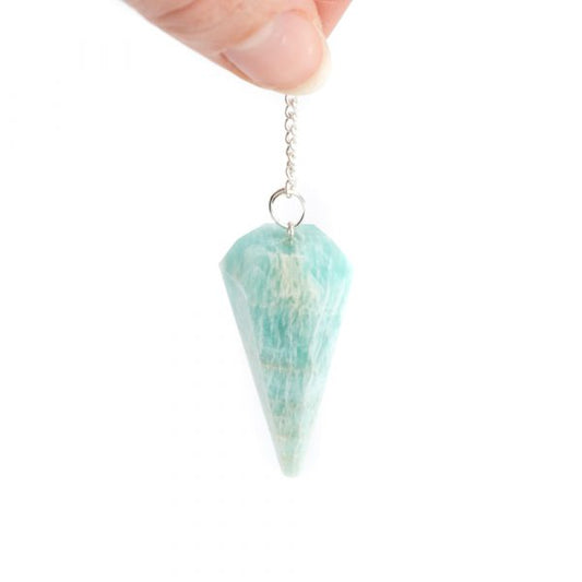 PENDULUM AMAZONITE FACET - Spirit And Shadow