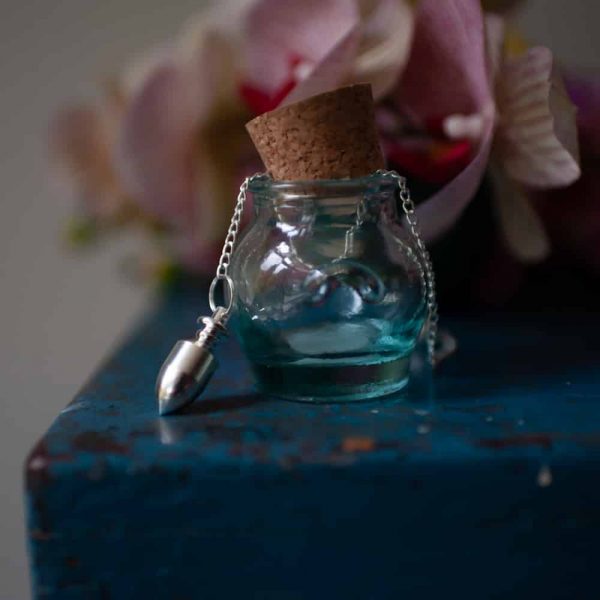 METAL PENDULUM SILVER BULLET FOR DOWSING & HEALING - Spirit And Shadow