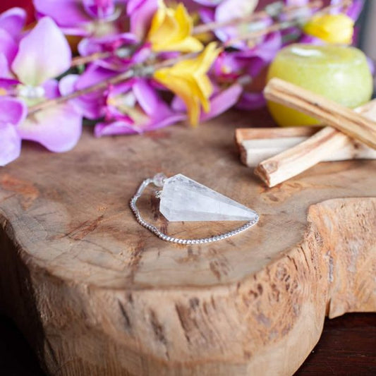 PENDULUM MOUNTAIN CRYSTAL FACET - Spirit And Shadow