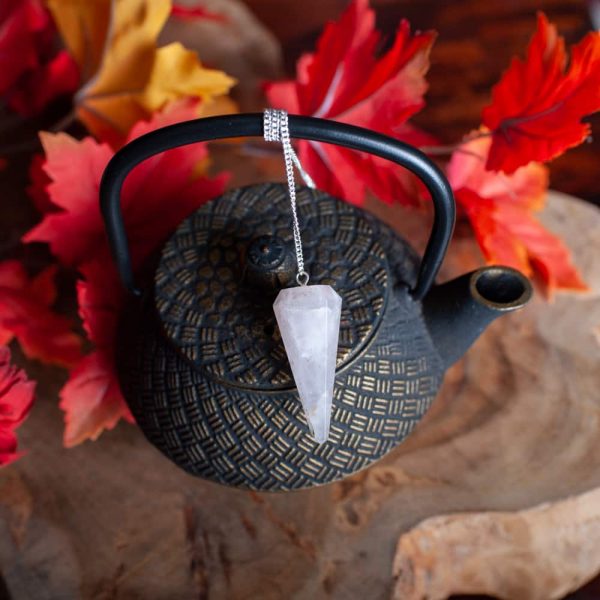 PENDULUM ROSE QUARTZ FACET - Spirit And Shadow