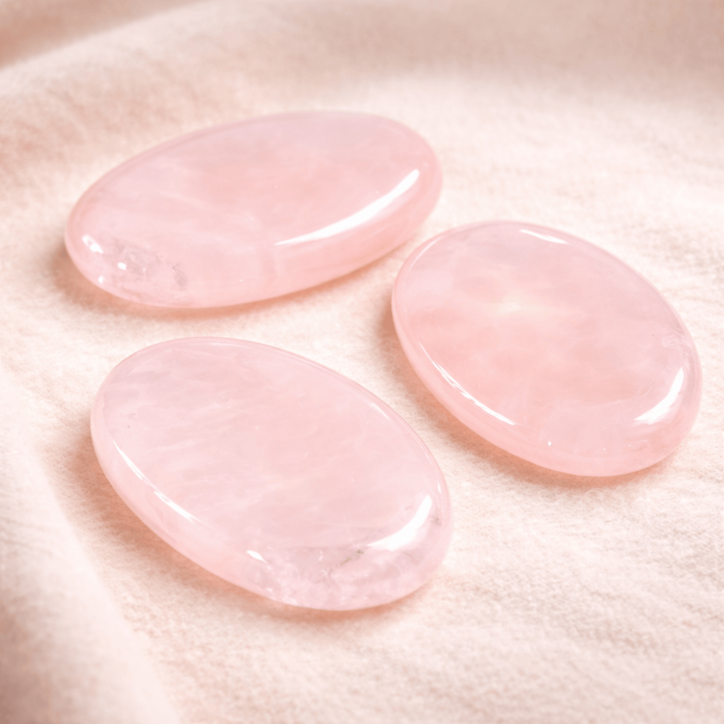 ROSE QUARTZ WORRY STONE