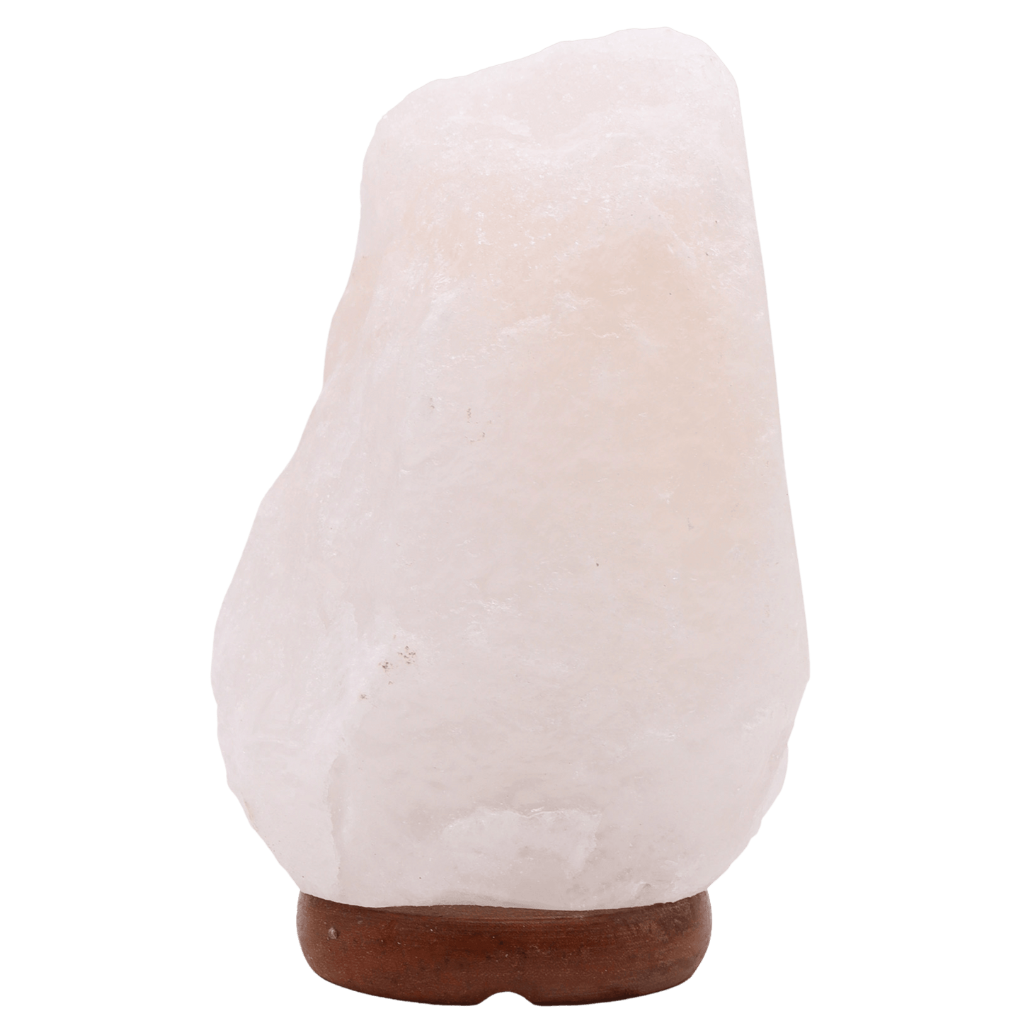 White ceramic vase with brown base on a transparent background