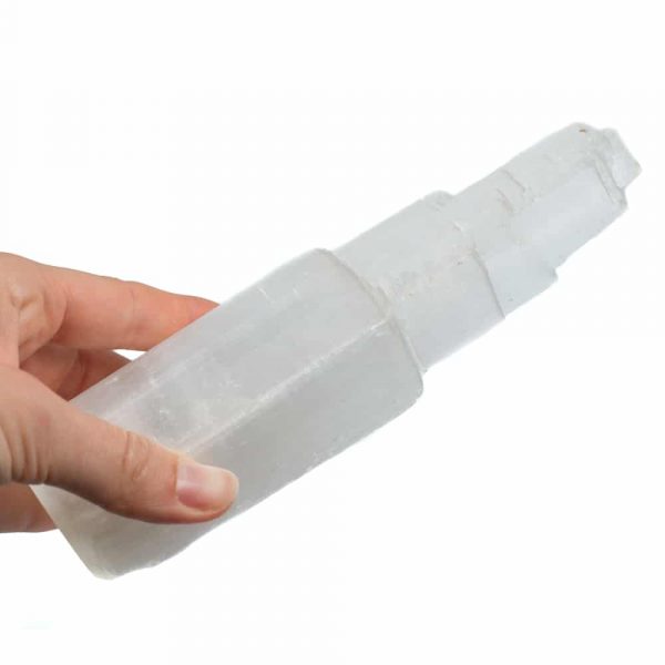 SELENITE TOWER 'ICEBERG' – High-Vibration Crystal 18-20cm - Spirit And Shadow