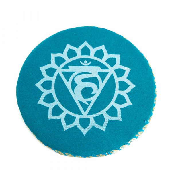 SINGING BOWL CUSHION FIFTH CHAKRA - Spirit And Shadow