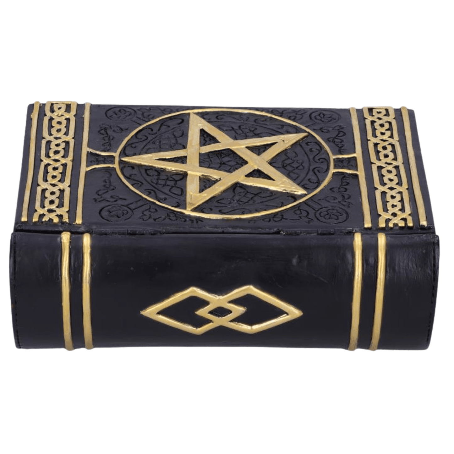 PENTAGRAM SPELL BOOK BOX – Grimoire Storage Box 15cm