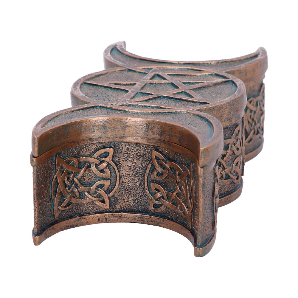 TRIPLE MOON TRINKET BOX 18.5 cm - Spirit And Shadow