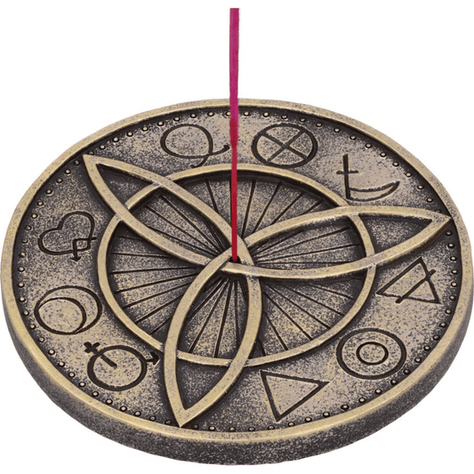 TRIQUETRAL SCENT INCENSE BURNER 12.5cm
